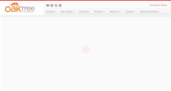 Desktop Screenshot of oaktree-insurance.com